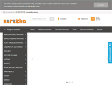 Tablet Screenshot of nerezka.cz
